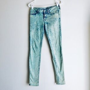 Bullhead Black Greenish-blue Jeans